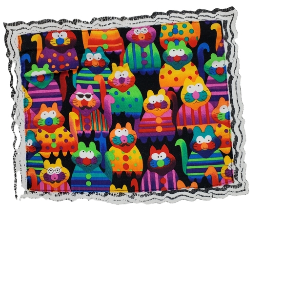 alore vtg heavy short sleeve cat tee OS(2X) - Picture 1 of 9